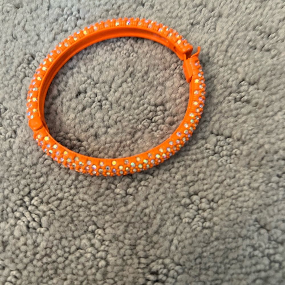 J crew orange bangle